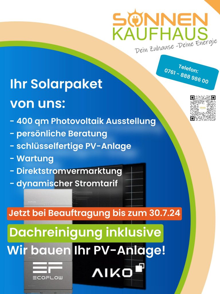 www.sonnenkaufhaus.de Photovoltaik und Solar Fachzentrum Freiburg Onlineberater